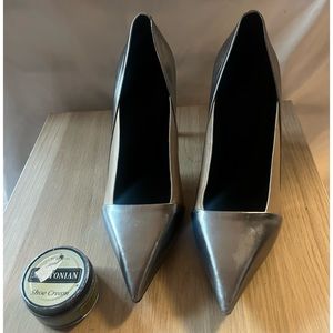 See by Chloe leather/satin stilettos 38.5